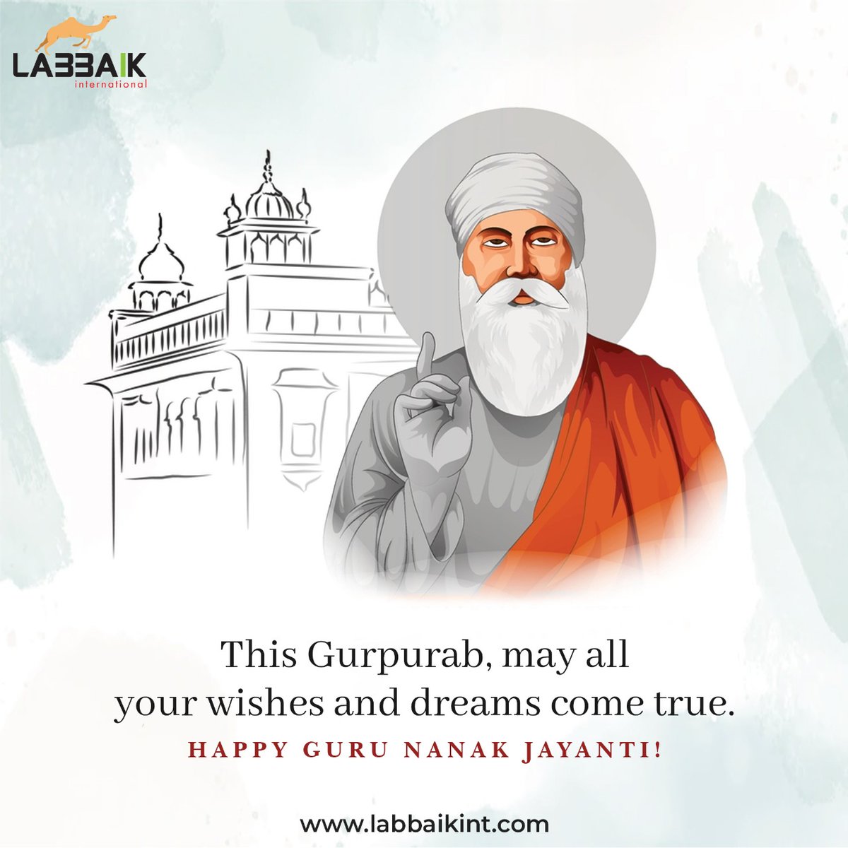 LabbaikInt's tweet photo. Heartiest wishes to you and your family on this auspicious occasion of Guru Nanak Jayanti.
#gurunanak #waheguru #gurbani  #sikhism #khalsa #sikh #gurunanakdevji #satnamwaheguru #waheguruji #sikhi #gurugobindsinghji #punjab #gurbaniquotes #guru #sikhs #gurudwara #goldentemple https://t.co/nMcVLt1Gkv