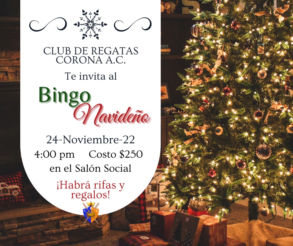 #CRC #navidad2022 Ven y diviértete en nuestro Bingo Navideño. Pide Informes al 8332137650