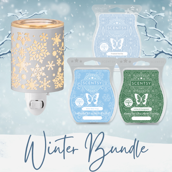 IncandescentWax's tweet photo. Build yourself a Scentsy Winter Bundle ❄️
https://t.co/AIX8Bz8dQC
Choose:
1) Catching Snowflakes mini warmer
2) 3 Bars - Frosted Vanilla, Icicles & Evergreen, and Polar Bear Hug
#Scentsy #Bundleandsave #Deals #HolidayGifts #HomeFragrance #WinterBundle #GetCozy #Snowflakes https://t.co/jB9MujB9Hk