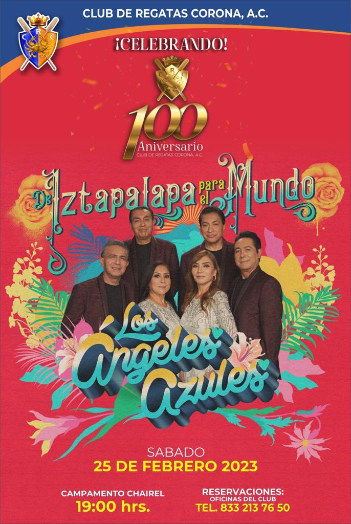 De Iztapalapa para el #CRC2022, no te pierdas este concierto el próximo 25 de Febrero. Pide informes al 8332137650