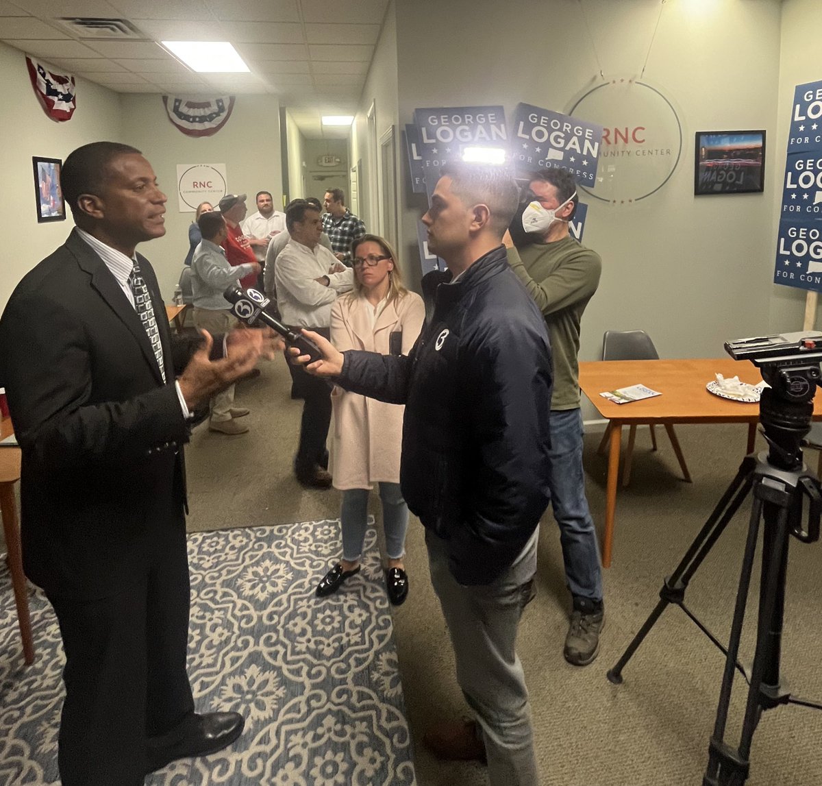 GSLoganCT's tweet photo. The grind doesn’t stop with Team Logan! Thank you to all the volunteers and supporters making calls and getting fired up for the final push before Election Day at @RNC_CT! 🗳

Tomorrow, we get it done. 
#ctpolitics #CT05 https://t.co/ENOlkrLCLB