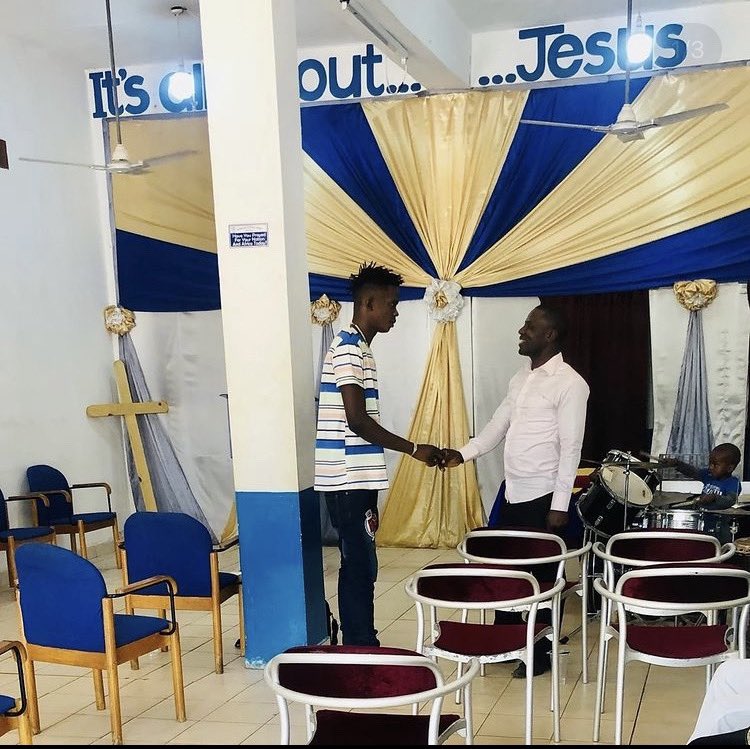 brian_jallow's tweet image. Church Service