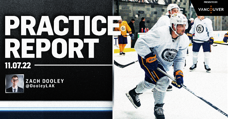 LAKings's tweet photo. Practice, practice, practice 🏋️‍♂️

@DooleyLAK keeps you updated on the Kings' return to routine👇

@MyVancouver | #GoKingsGo