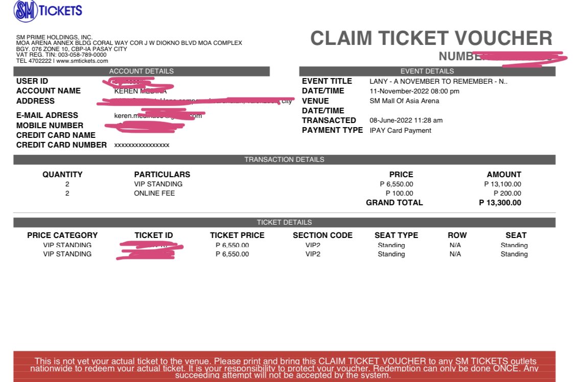 medinakeren's tweet photo. WTT LFT

trade only PLS PLS PLS

HAVE: 2 VIP Standing Day 1 Nov 11
WANT: 2 VIP Standing Day 4 Nov 15 or Day 5 Nov 16

Dm me!! https://t.co/nEGnw7oTIo