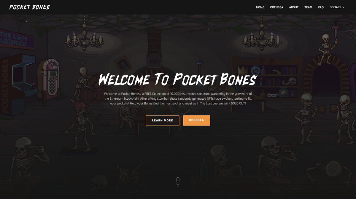 Pocket Bones 💀 tweet media