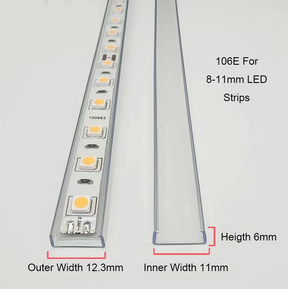 ledbecom's tweet photo. Plastic LED Channels, can work with SMD LED Strips and COB LED Strips to prevent them from drooping or sagging. 1M and 2M lengths are available and you can cut to any length easily.
Link: https://t.co/nk3mENPknR
#ledbe #LEDChannel #SMD #LEDStrips #COB https://t.co/JJifJNr0aW