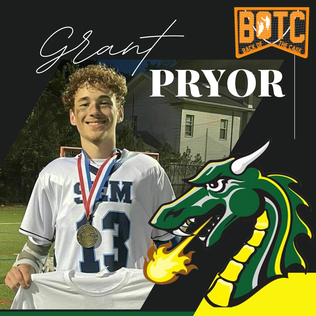 BackOfTheCage's tweet photo. Wyoming Seminary (PA) 2023 Long Stick Middie, Defense @GrantRPryor of Black Knights Lacrosse + @wyomingseminary Commits to the @dragon_lacrosse, Men's D2 #TUDragons

https://t.co/dEJxIEzRji

•
•
•
•

#BackOfTheCage #BlackKnightsLacrosse #TiffinUniversity https://t.co/Lr1kvLkxVy