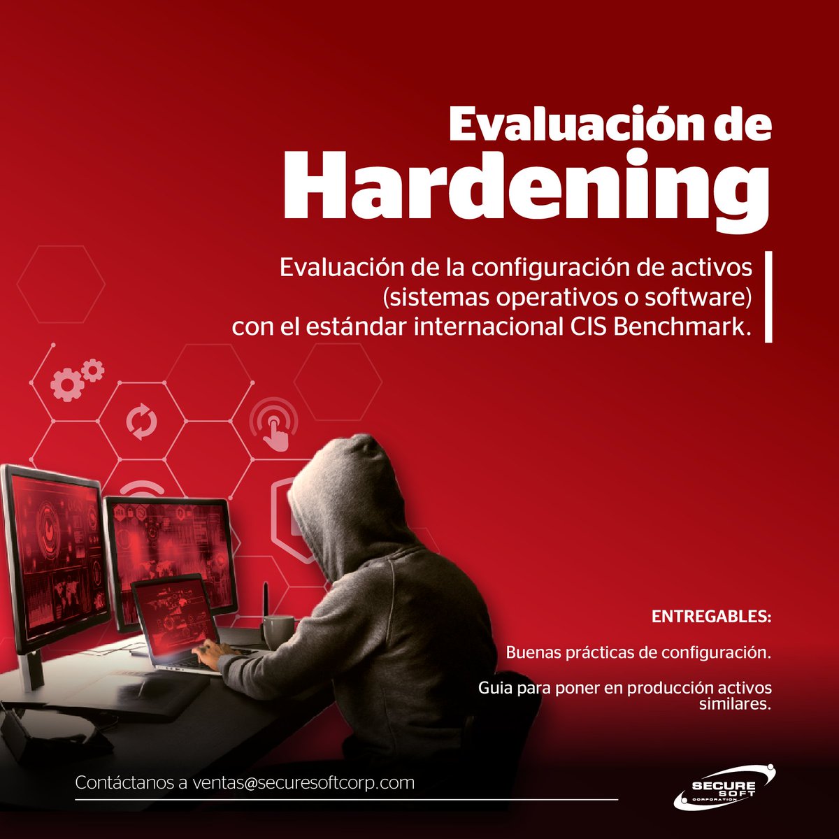 _SecureSoft's tweet photo. Obtén un análisis de la configuración de los activos de sistemas operativos y/o software, en comparación con el estándar reconocido internacionalmente de CIS Benchmark.
✅#SECURESOFT especialista en #Ciberseguridad
#IndustriaIT #Ciberseguridad #cybersecurity https://t.co/CwDCmGh1kk