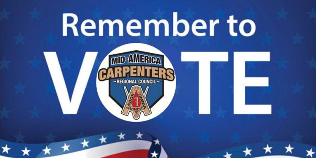 We’ve created a list of endorsed candidates who support carpenter issues at the link below. Just enter your address at the bottom of the page to see a personalized list of endorsed candidates where you live. 
#GOTV #CarpentersVote #UnionStrong

election-center.carpenters.org