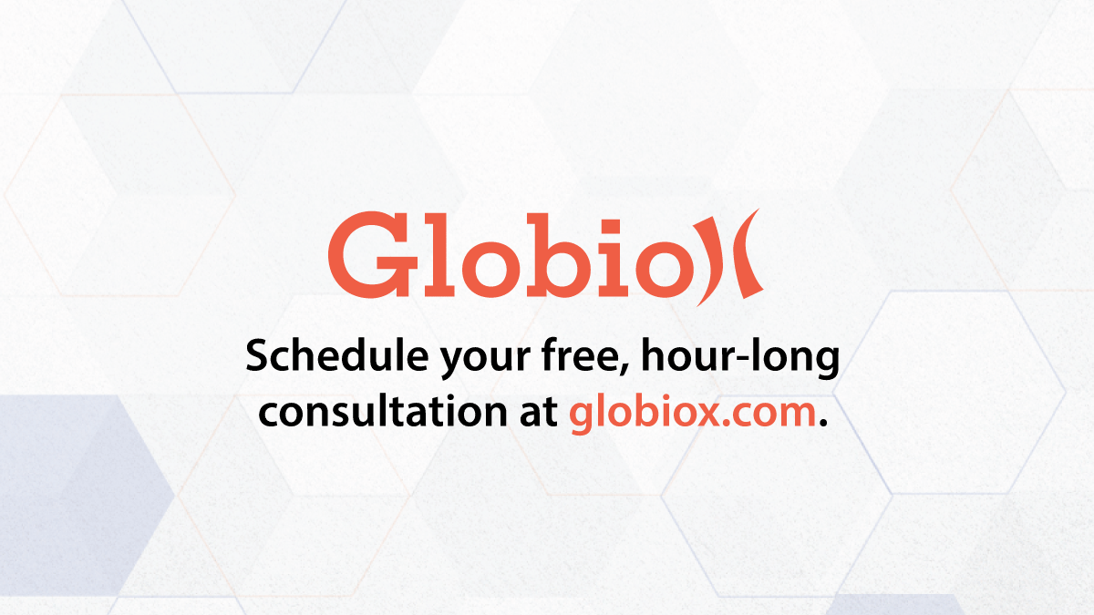 Globiox's tweet photo. We're here to assist. Let us help determine the optimal solution for your short-term project or long-term transformation.

Schedule a free exploratory consultation with our team on our website at https://t.co/vGsMchlVHv. https://t.co/OzNU1qomUo