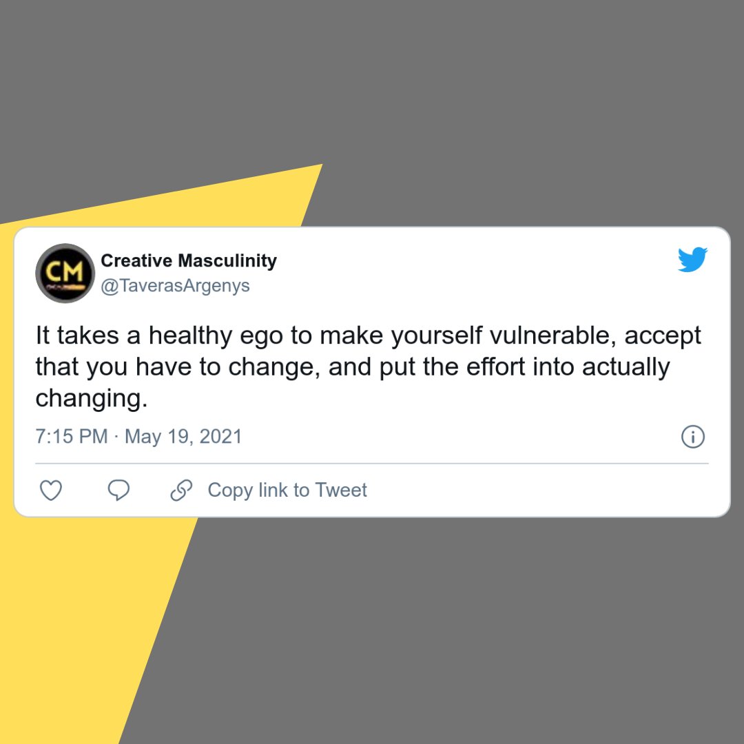 CreaMasculinity's tweet photo. I promise it’s worth it.

Share this with someone who needs it. 

#goodmenproject #positivemasculinity
#personalgrowthmindset #minoritymentalhealth #malefriend
#motivationformen #masculinitywithresponsibility https://t.co/m3QgXHHp0m