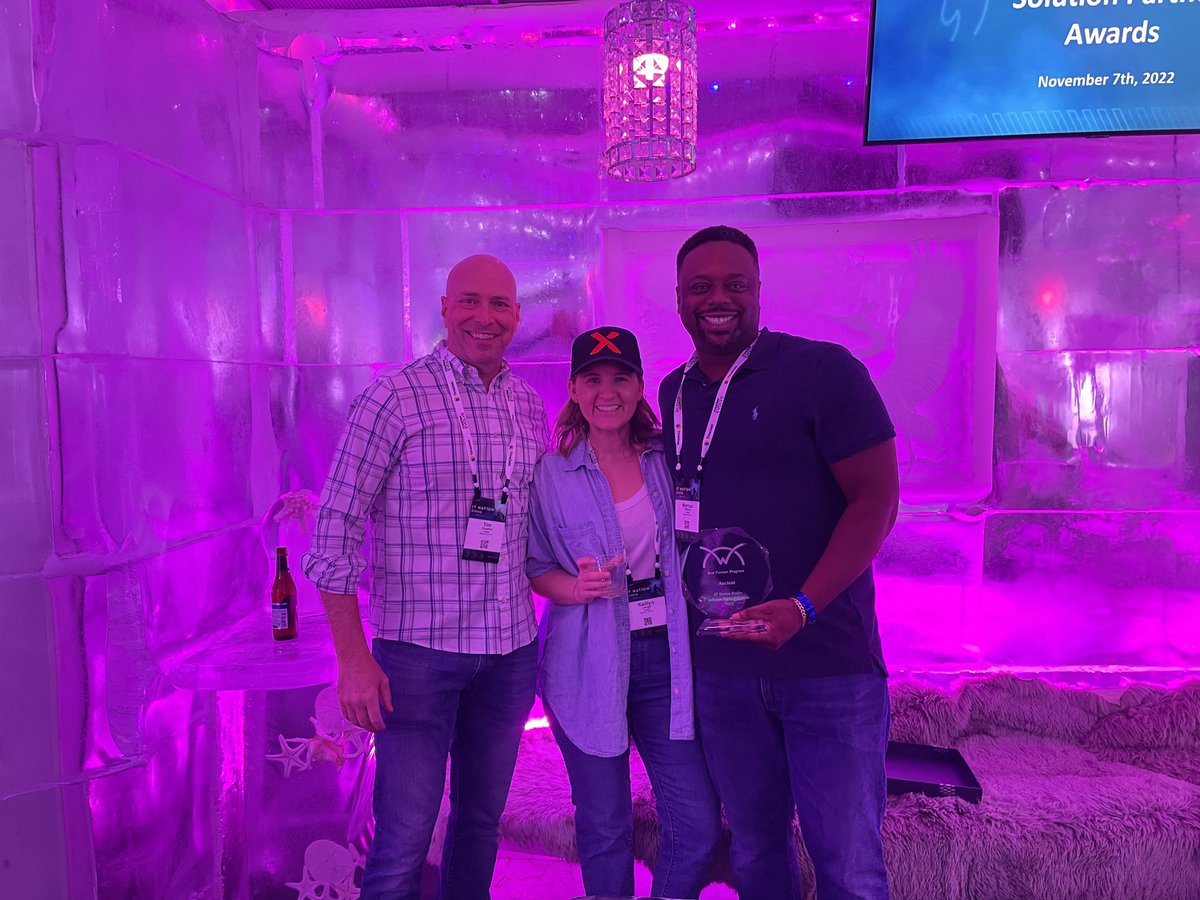 WOW! Thank you, <a href="/TheITNation/">The IT Nation</a>, for awarding us the Best Partner Program Solutions Partner at #ITNEvolve! Congratulations team. 🎉

See you Wednesday at #ITNConnect22!
<a href="/ConnectWise/">ConnectWise</a>