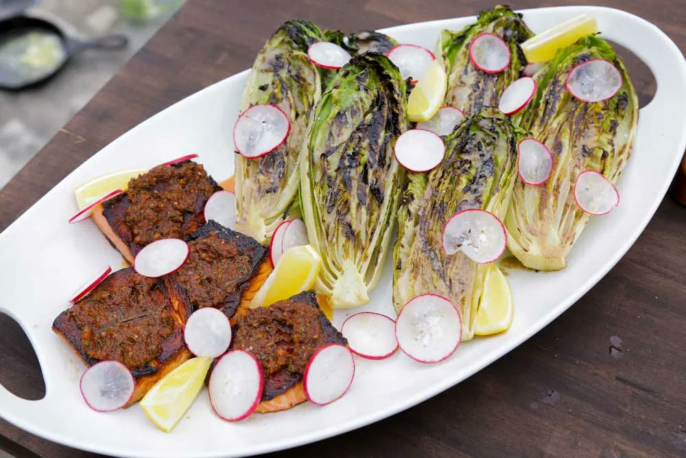 andrewzimmern's tweet image. Learn to make this stunning steelhead trout dish tonight on Andrew Zimmern's Wild Game Kitchen. Airs at 9pm ET on @OUTDChannel. #tasteofthewild #wildgamekitchen #livefirecooking