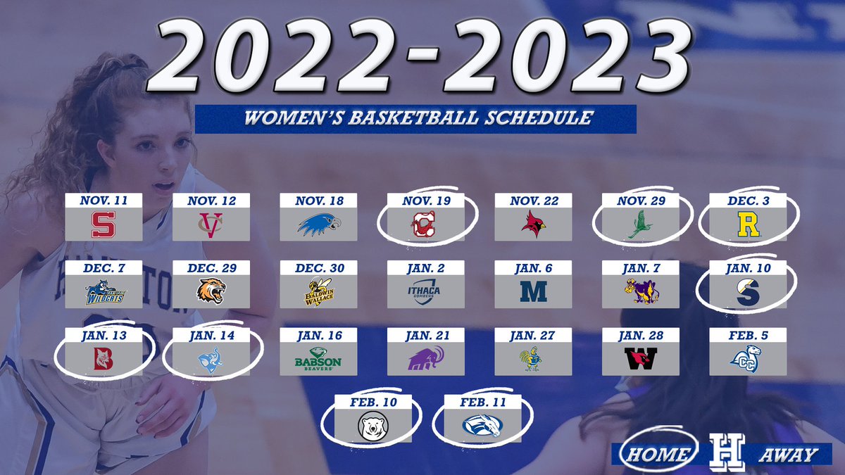 HamCollWBBall's tweet photo. Friday, it starts. 

🏀🏀🏀🏀🏀 https://t.co/pE0EN0JQ5x