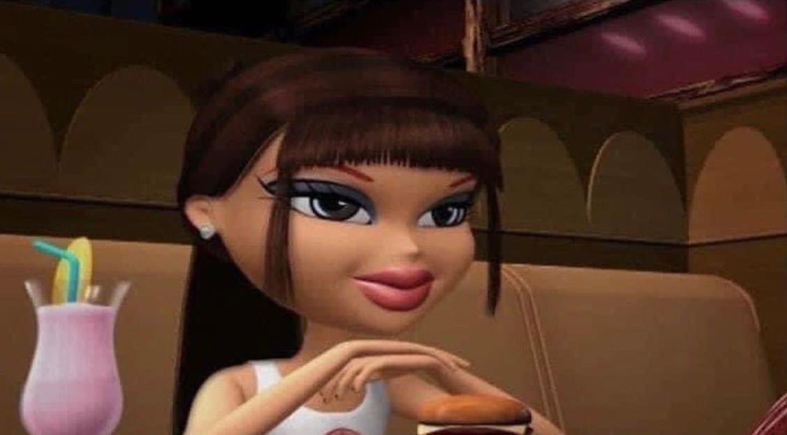 Yo viéndole el bigote a mi amix mientras me habla de sus problemas: