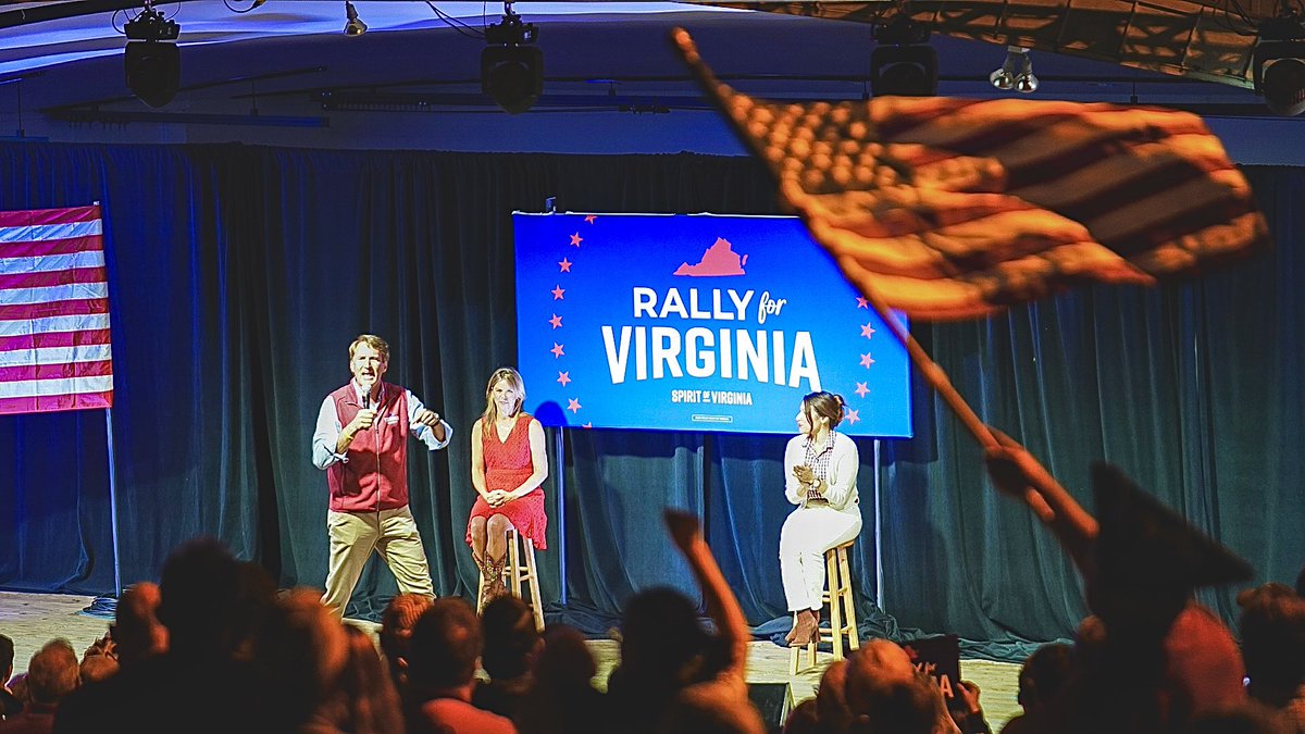 GlennYoungkin's tweet photo. We’re on the verge of a historic moment Virginia. We’re about to elect the Commonwealth’s first Latina member of Congress! 

Make it a priority to grab 10 friends and go out and vote for @yestoyesli tomorrow! #VA07 https://t.co/JxIOD3pQu9