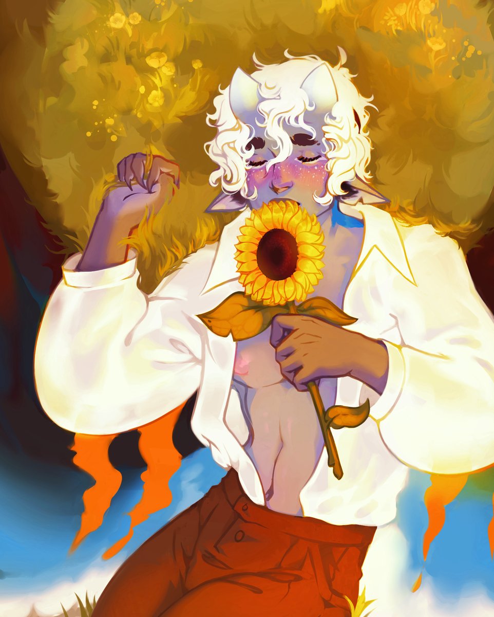 Khrobot's tweet photo. Oh hey #artistsontwitter I don't post often but I'm trying to get back into it! I draw... my #dnd ocs mostly haha but the occasional other thing https://t.co/nyged7RNEz