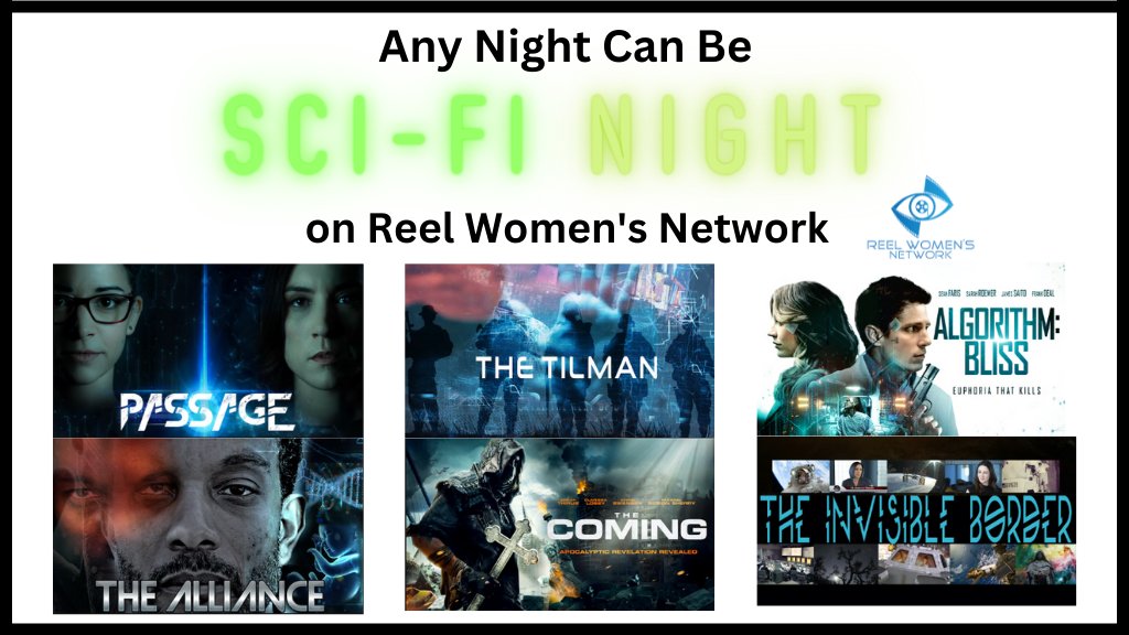 ReelWomensNetw1's tweet photo. Why not Sci-Fi Tonight on Reel Women's Network! https://t.co/8wCoCXIjCH