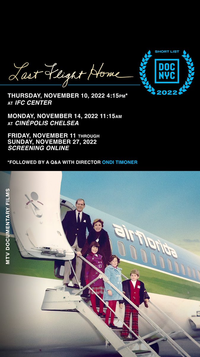 <a href="/LFHfilm/">LAST FLIGHT HOME</a> comes back to NYC this week for <a href="/DOCNYCfest/">DOC NYC</a> - Tix here! docnyc.net/film/last-flig…