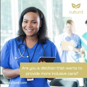 cultuRD_app's tweet photo. Are you a dietitan that wants to help people eat healthier and celebrate the foods and flavors of their cutlure?
https://t.co/5EEw2Q49Ed
#dietitians #registereddietitains #rds #rd2be #rds2be #health #wellness #healthandwellnessapp #healthandwellnessapps #apps #women https://t.co/lB5eFLHMjc