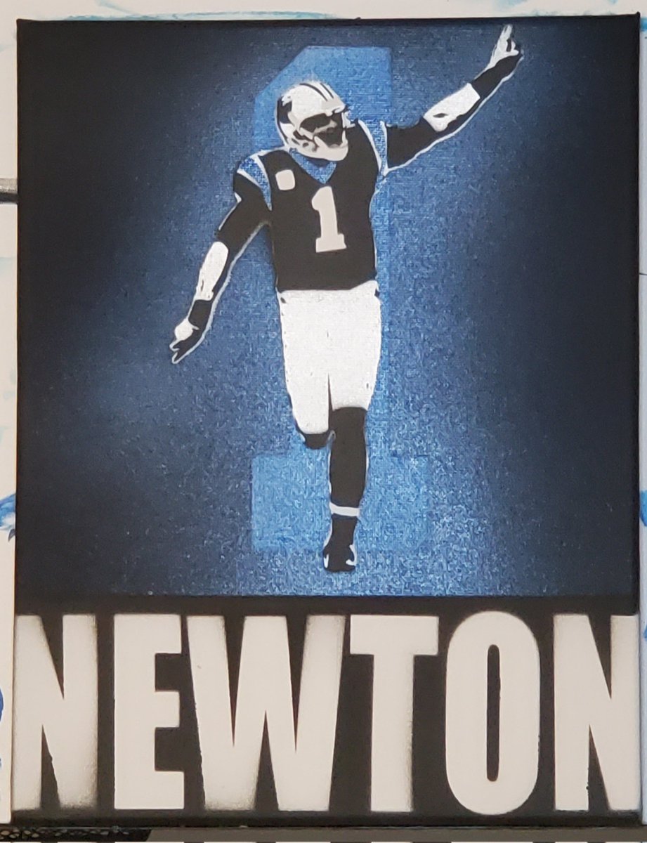 Zach Wolf (@artbyzachwolf) on Twitter photo 🚨 #GIVEAWAY 🚨
LIKE and RETWEET for your chance to win this original painting of Cam Newton! Winner will be announced during the <a href="/Panthers/">Carolina Panthers</a> game this Thursday 11/10.
#KeepPounding 🚨 #GIVEAWAY 🚨
LIKE and RETWEET for your chance to win this original painting of Cam Newton! Winner will be announced during the <a href="/Panthers/">Carolina Panthers</a> game this Thursday 11/10.
#KeepPounding