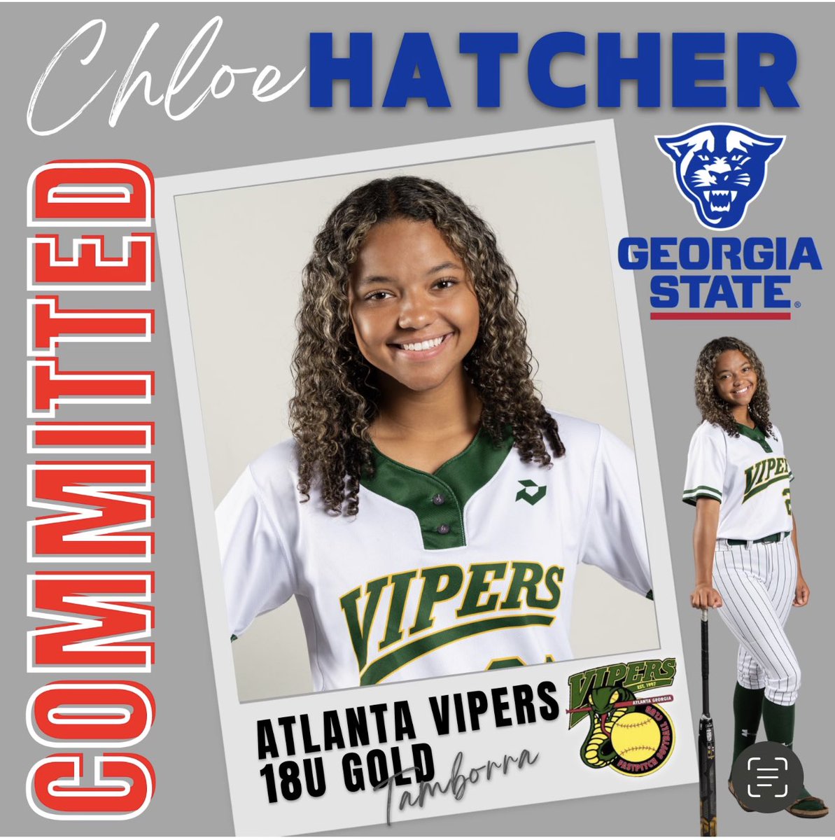 I am blessed to announce that I have committed to Ga State University to continue my athletic and academic career. Thank you to God, all of my coaches, teammates,and family that have supported me along the way. Thank you to Ga State for giving me this opportunity. Go Panthers!!!