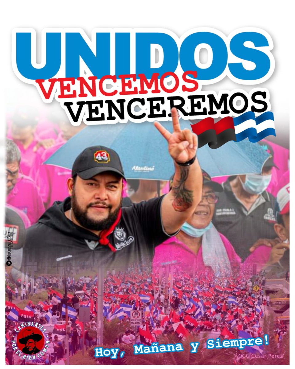 rasa1967's tweet photo. #Nicaragua #EnLa2
#UnidosVencemosVenceremos https://t.co/6BwYNlnA9o