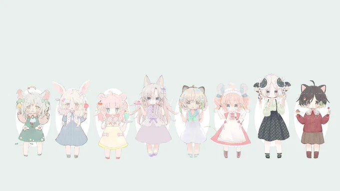 I love drawing little Kemomi♡✨
🧸🐈

#artistsontwitter 