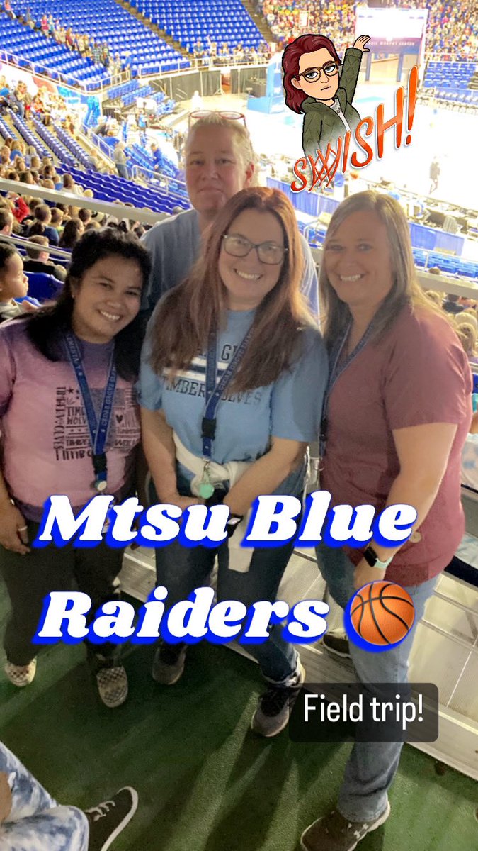 yesmyrealnamei2's tweet photo. What a great field trip we had today. Sure love my coworkers! Proud of our kiddos for behaving so well and enjoying themselves!🏀#SPEDCDC #CGERocks @CGETwolves @MT_MBB https://t.co/pBa1L2BtGV
