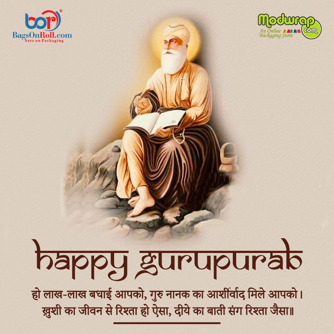 Happy #GuruPurab ! 

May this Gurpurab bring a lot of joy and happiness to your life. 

#gurunanakjayanti #GuruNanakDevJi #Modwrap #Festivals #Sikh #India