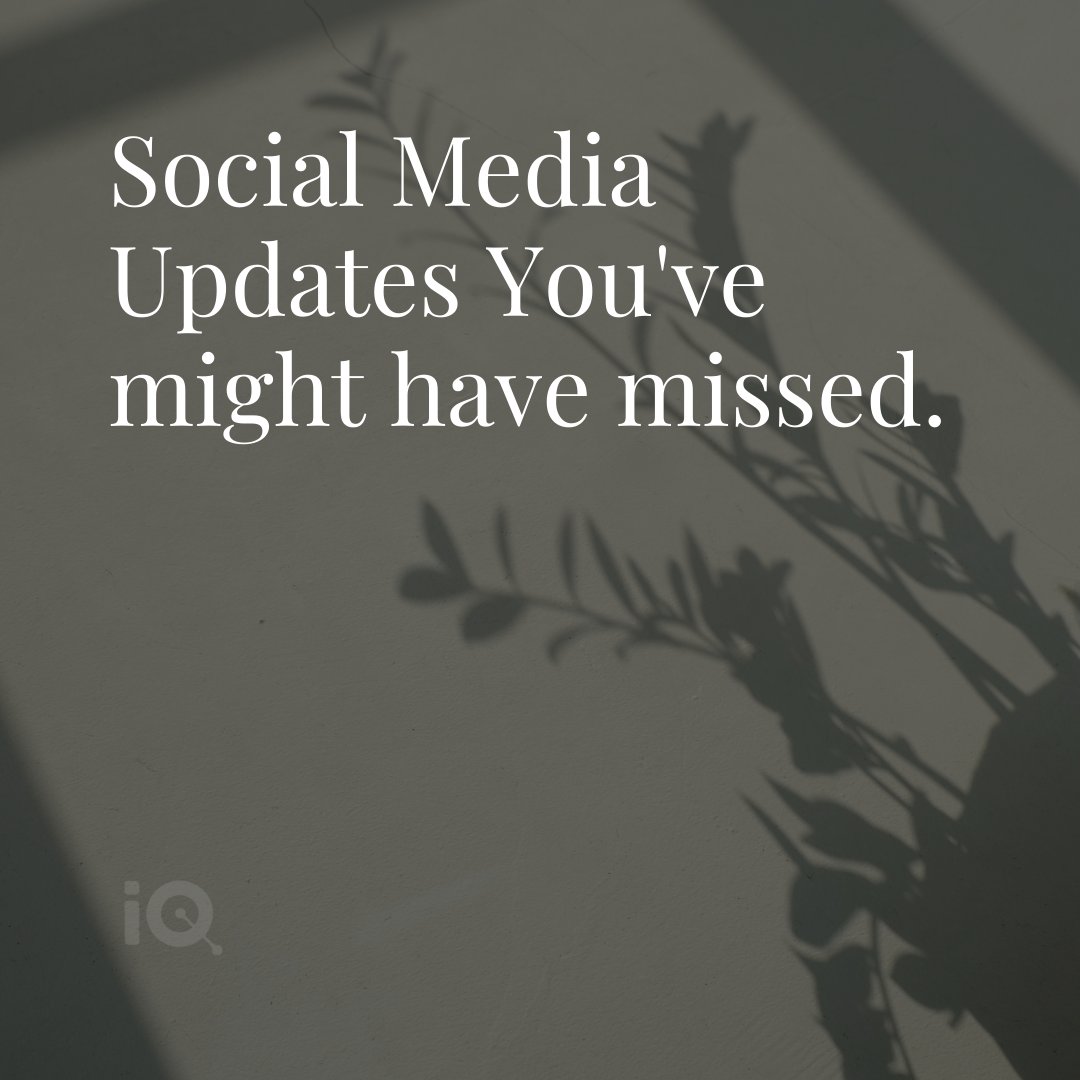 Element_IQ's tweet photo. It can be hard to keep up with all the latest social media trends, news, and updates. 

Here are the top 5 social media updates and announcements you might have missed.

Which social media update or announcement are you most excited about? Let us know! ⁠

#socialmediaupdates https://t.co/7PucsHTZuH