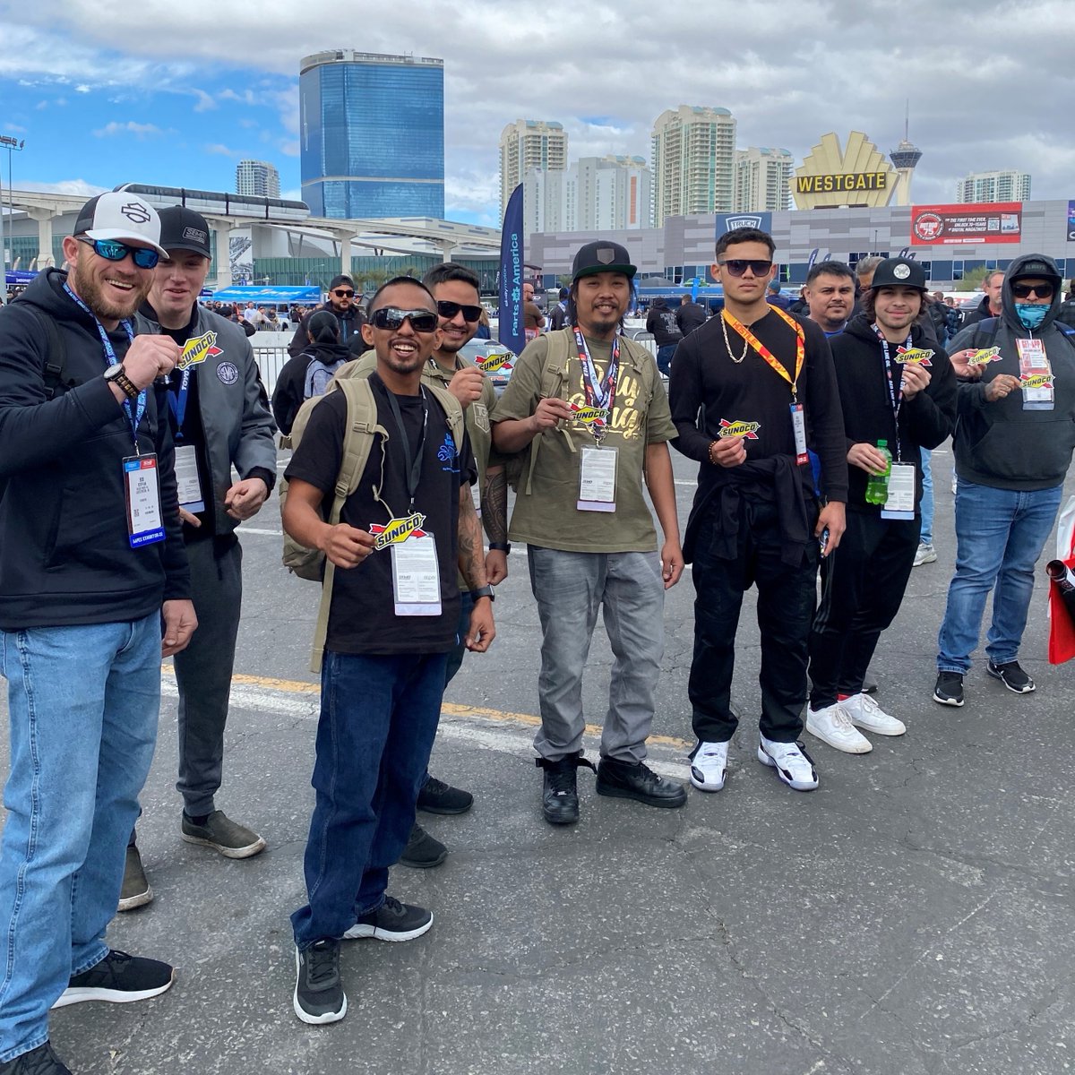 SunocoRacing's tweet photo. Thank you to those that came out to support at @SEMASHOW! We loved seeing Sunoco fans at the @throtlmktplc reveal🔥

#sema #semashow #sunoco #sunocoracing #sunocoracefuels #throtl #toyotasupra #mk4supra https://t.co/4y1aUJ09or