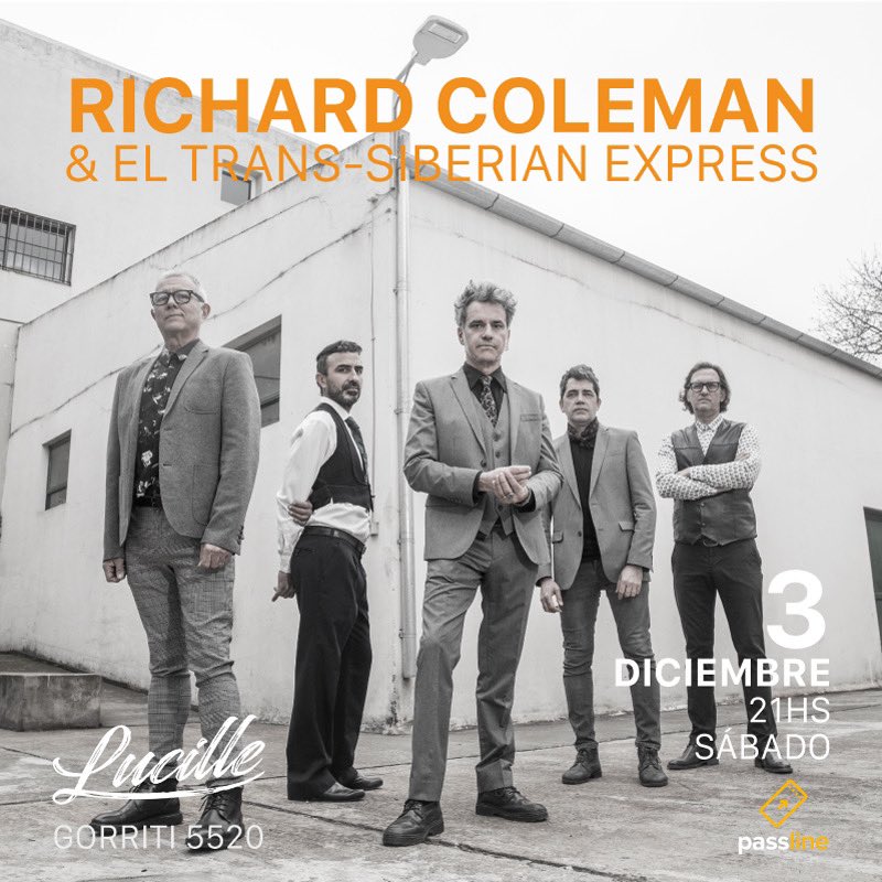 colemanrichard's tweet photo. Cerramos el año en Palermo! Última estación! 
3/12 en Lucille
TICKETS https://t.co/z9vHkxfYNi

#richardcolemanyeltranssiberianexpress #richardcoleman #nidodearañas 
#rockenvivo #palermo #caba
#gira2022 https://t.co/71gOzIfe79