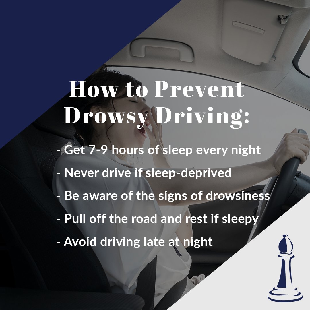 bishoplawgroup's tweet photo. Drowsy driving can be just as dangerous as drunk or distracted driving. Sleepiness reduces alertness, hinders decision-making, and slows reaction times. Getting enough sleep is very important for your safety: https://t.co/I2yPmdxQKa #DrowsyDrivingPreventionWeek #DrowsyDriving https://t.co/u2phqxJDJP