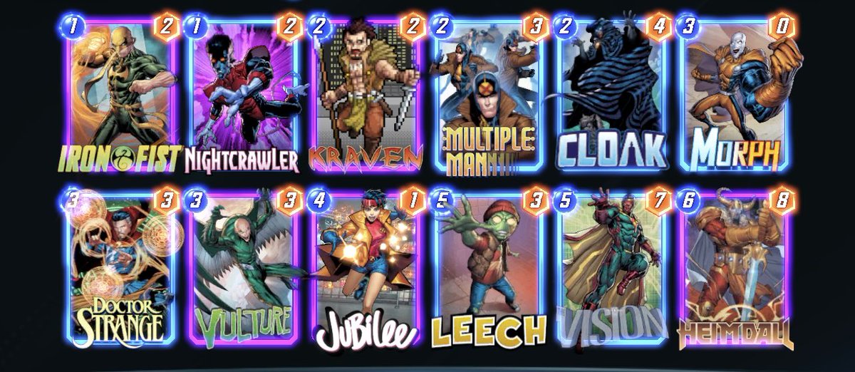 manuspielt's tweet image. So, that’s it. Ich häng den Podcast und den Spielejournalismus an den Nagel und werd professioneller Marvel Snap Spieler. Ich mach‘ eh nix anderes mehr.