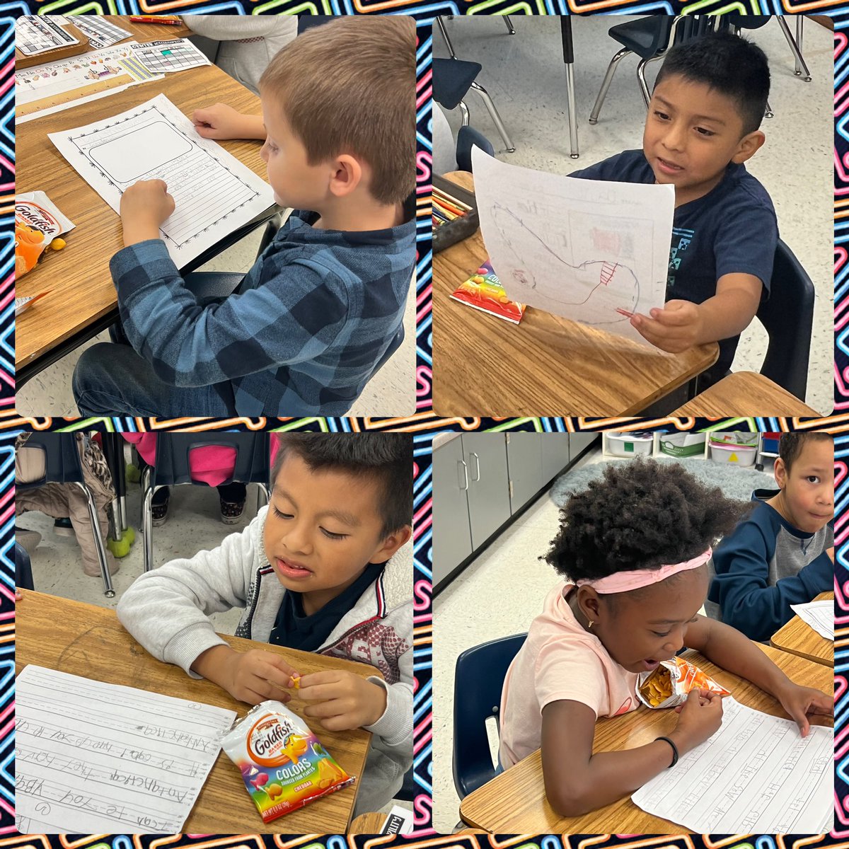 NastasiNews's tweet photo. Celebrating and sharing our 1st grade writing accomplishments at our Informational Writing Publishing Party! 📝 🎉 #HastyWriters #AuthorsInTraining @MRegan0123 @Beth_Coryell @JanetMarotte777 @mgrant_2000 @Thomas_partyof5 https://t.co/3z3OKbsoaa