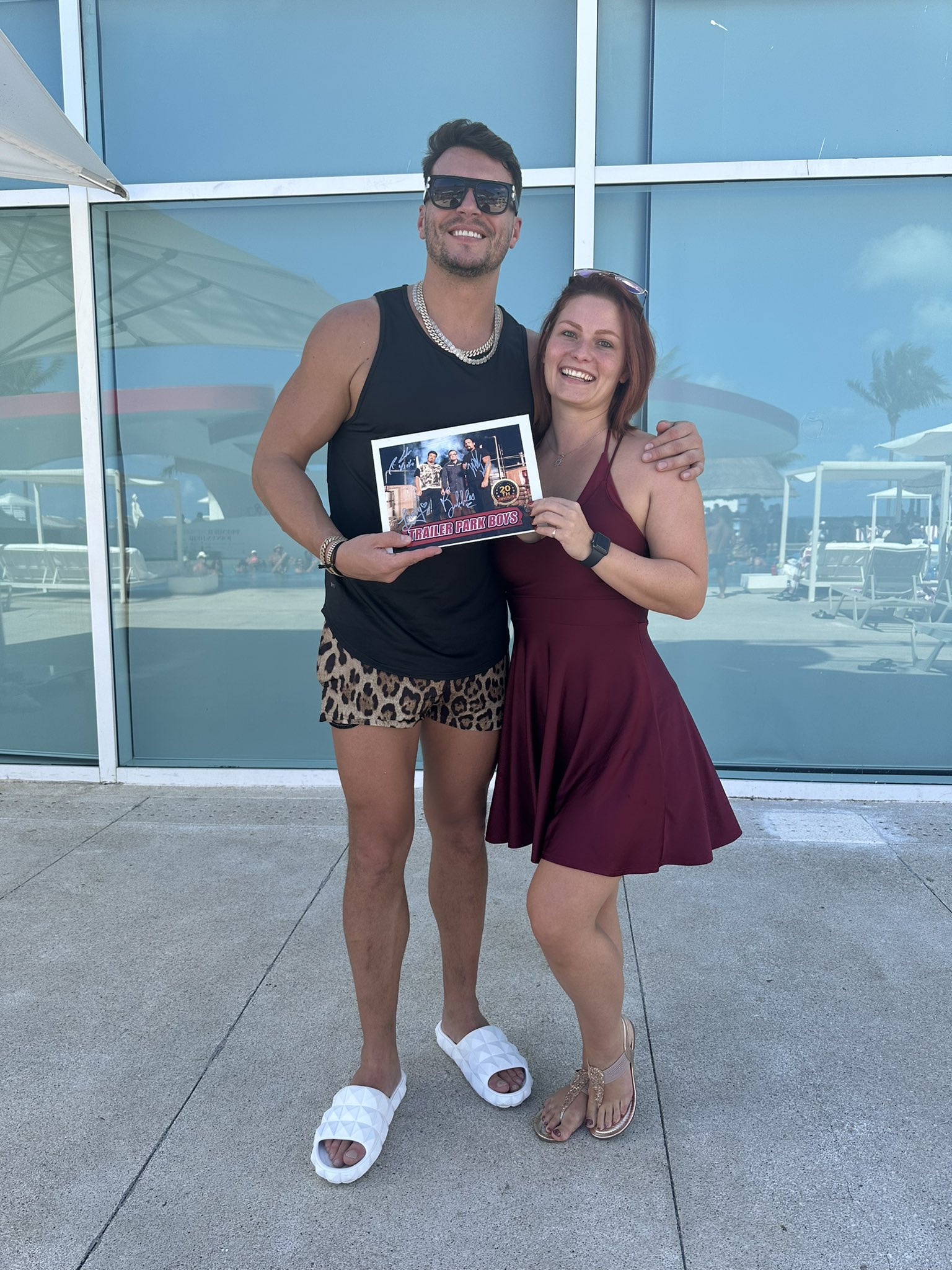 Zack Morris on Twitter: "Trinity @trinity876 from @trailerparkboys giving me a present because