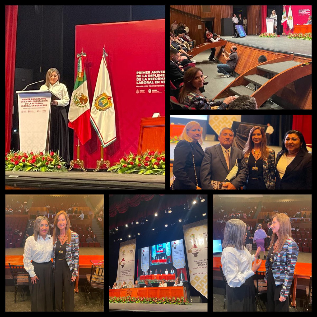 rosa_maria_nava's tweet photo. Muchas gracias a la Mtra. Diana Estela Aróstegui Carballo, Dir.ª General del Centro de Conciliación Laboral de #Veracruz (CECOL), por la invitación al #PrimerAniversario del inicio de funciones de este #CECOL, con este "Primer Congreso Nacional de Conciliación Laboral". 1/2 https://t.co/Lf5TWVm84r