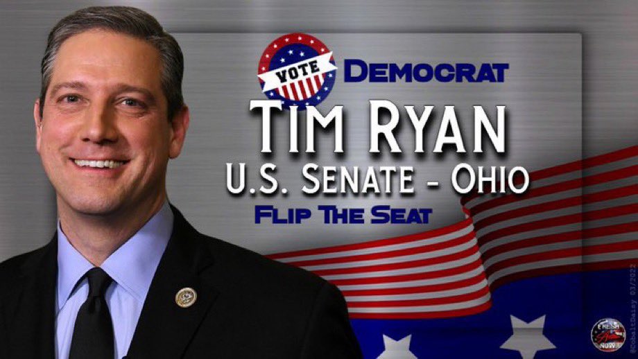 cchexcsechotmai's tweet photo. The OH Senate Race is close! It shouldn’t be! @TimRyan is clearly the better choice! I already Voted for him! If you haven’t, do it tomorrow! MAGAt @JDVance1 has 🚫 Reason to represent OH! He’s as Useless as #JacketlessGym! Hire @TimRyan! He’ll work for us! #VoteBlueNotQ! I did! https://t.co/5qWU33Hc4D