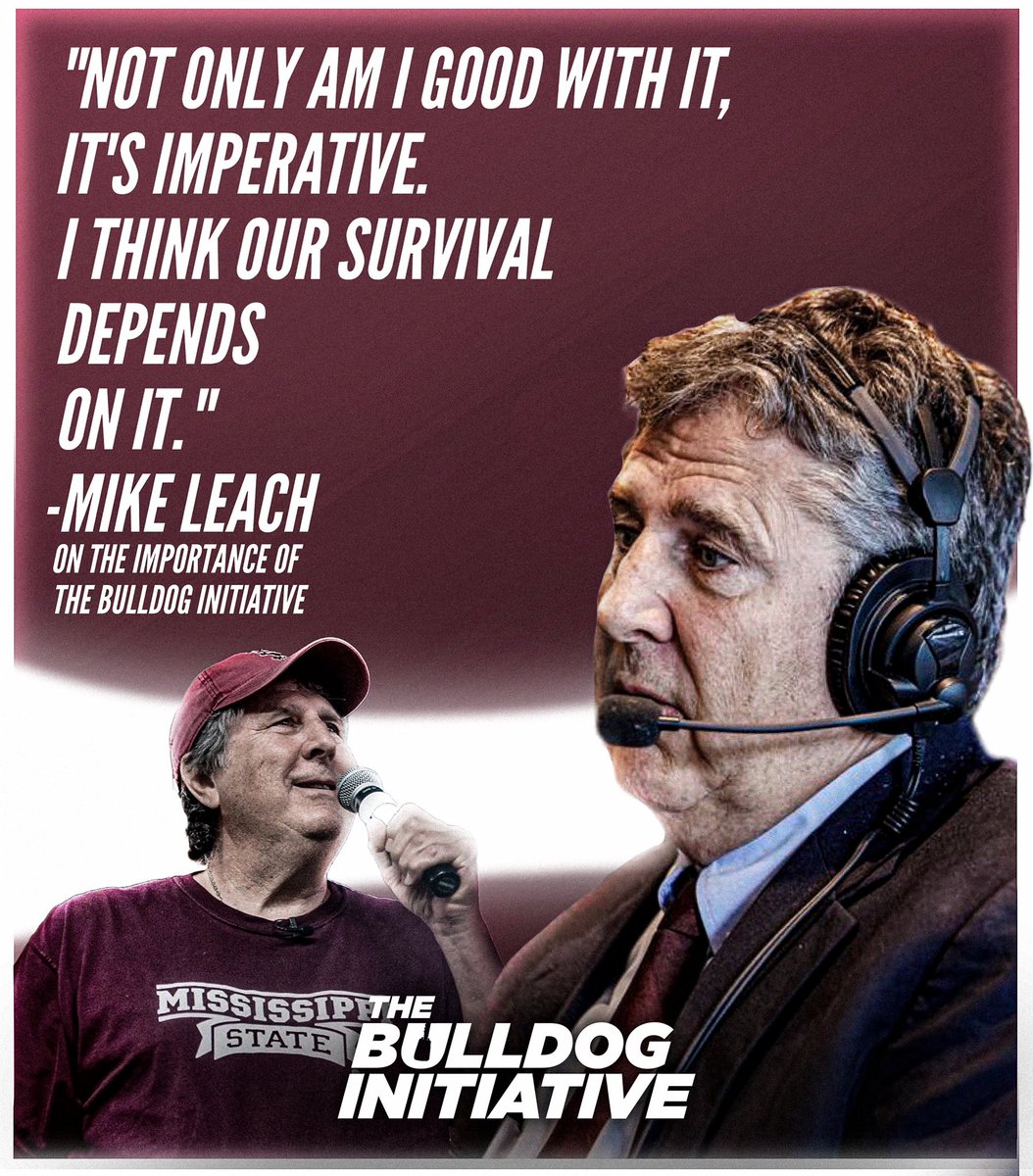 @bartgregory and @charliewinfield caught up with Mike Leach to talk The Bulldog Initiative, food, and the passion for football in Starkville. Listen here: podcasts.apple.com/us/podcast/out…