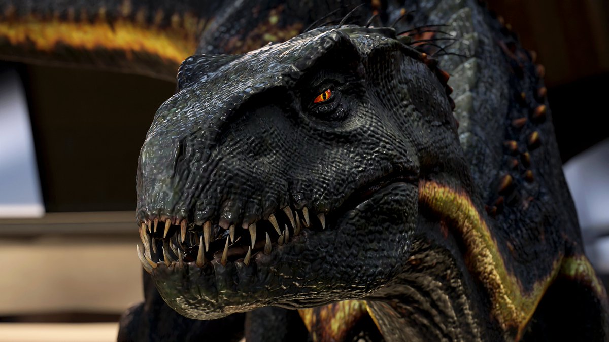 He's happy to see you.

#Indoraptor #JurassicWorldFallenKingdom