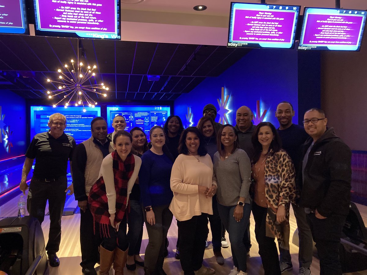 Spending time with my Recruiting Representatives at a team building event in Chicago. So proud of all they have accomplished in 2022 and what winning attitudes they all have. I am so luck to be a United Airlines leader. #hiring #being United #winning team