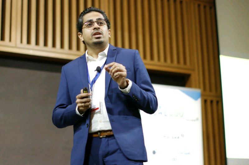 Anurag Porwal, Global Insights &amp; Business Intelligence Leader from Galderma speaking about why hybrid research is here to stay at #QUAL360 APAC #marketresearch #consumerinsights