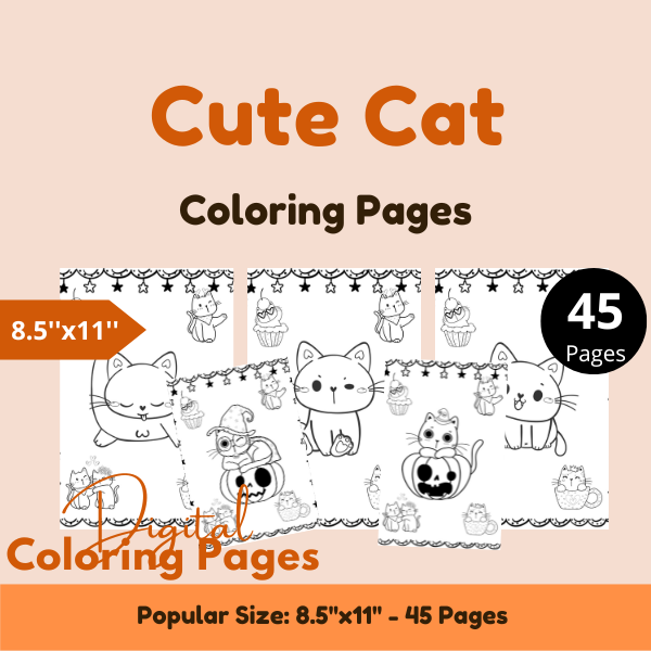 bfyeducation's tweet photo. Cute Cat*Coloring Pages For Kids 8.5x11 45 pages
#digitalbfy #kdpinteriors #kdpcovers #kdpcoloringpages #kdptemplates #canvatemplates #cutedog #cutecat #lions #pigs #rabbit https://t.co/BOngh5PLsT