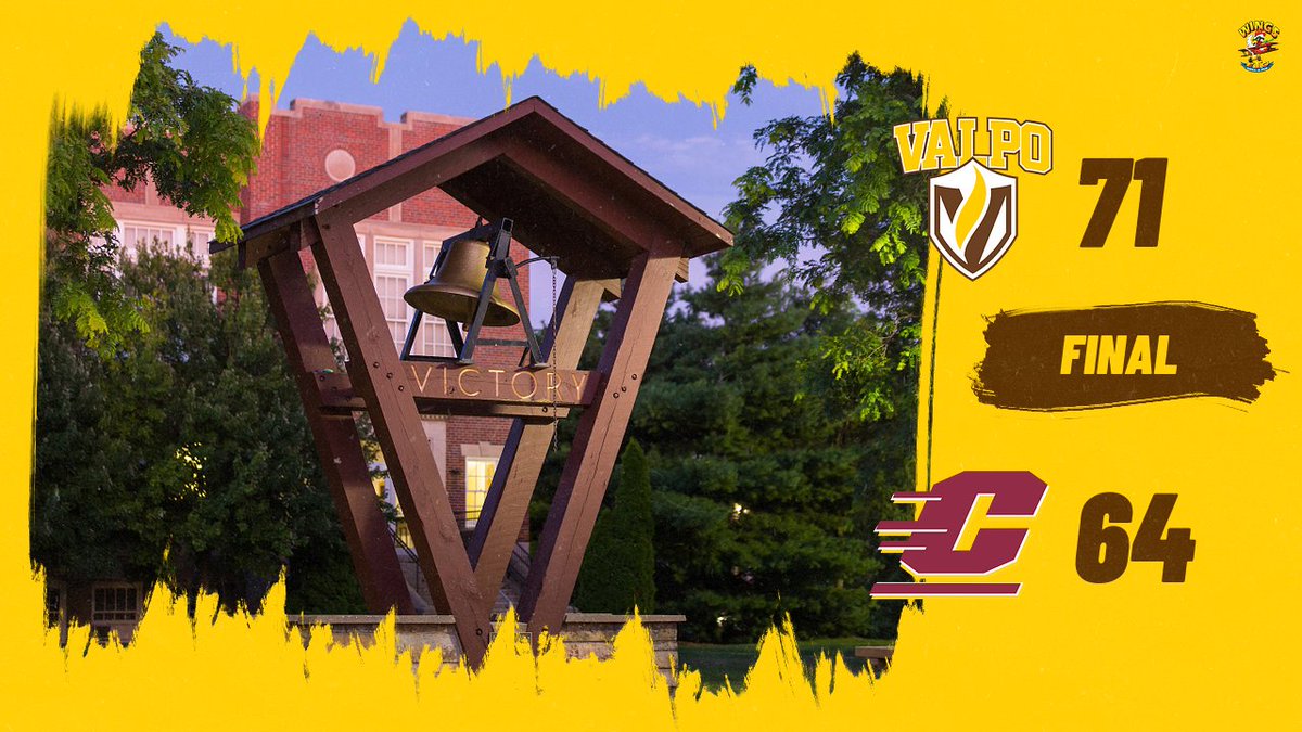 valpoathletics's tweet photo. A winning start to the season for @ValpoWBB, as the Beacons go on the road and take down Central Michigan tonight!

#GoValpo #RingTheBell https://t.co/1juuFwUOMO