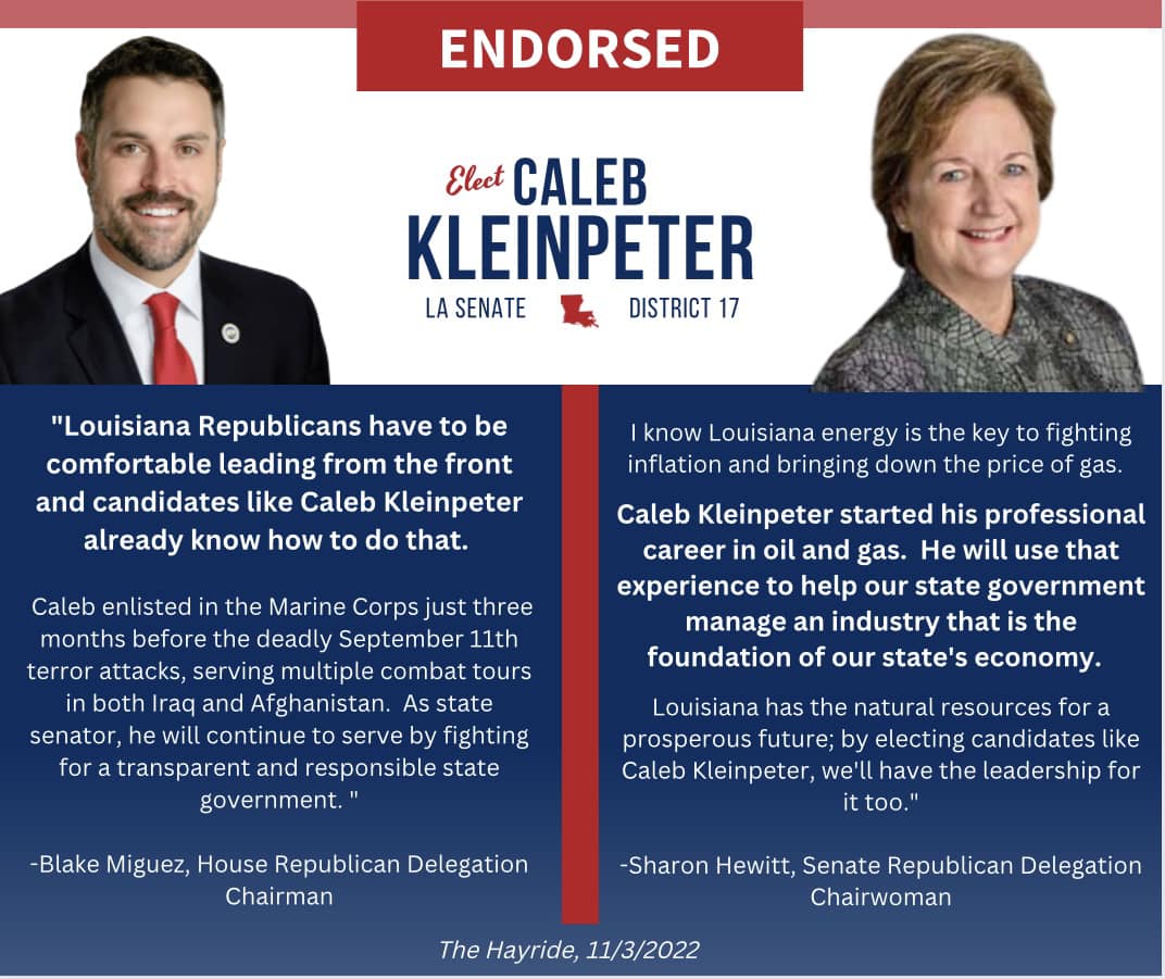 Caleb Kleinpeter tweet media