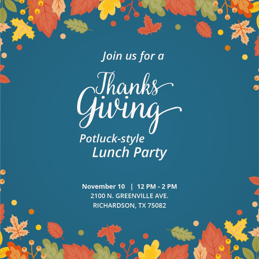 You heard it here first, #HEXAcoworking annual Thanksgiving Feast is coming!
🗓 November 10
⏰12pm - 2pm 
📍 HEXA Café 
⚠️RSVP:chelt@hexatx.com 
Take out your old recipe &amp; wear your jeans,we are excited &amp;more than ready to get our feast on! 
#thanksgiving #coworking