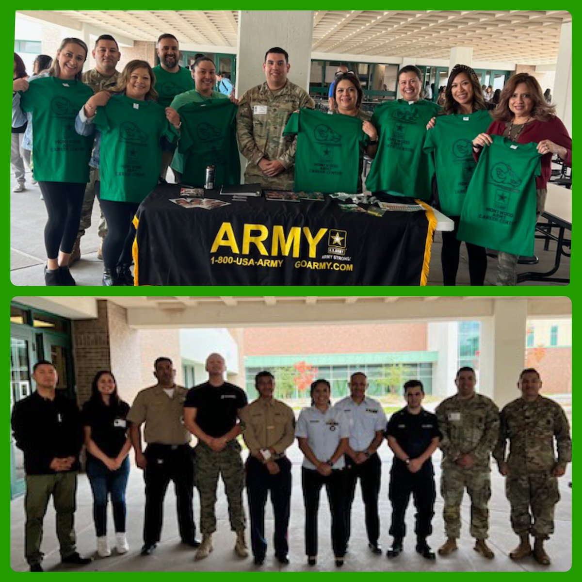 CounselRAMS_MHS's tweet photo. Camo Day @MontwoodHS for @GenerationTexas Week! #teamsisd https://t.co/rlVI8Gukoe