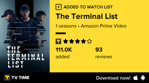 AW_Alwasmy's tweet photo. I've just started following The Terminal List https://t.co/bR6judUpHs #tvtime https://t.co/BCmnYmpkpu
