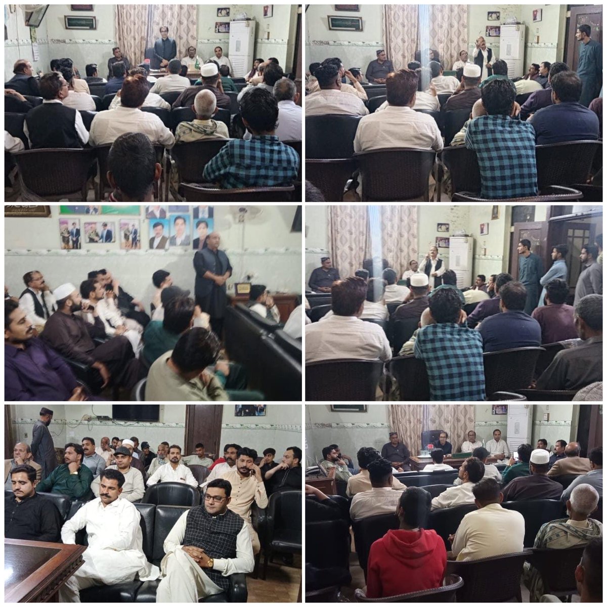 ورکرز کنونشن کے حوالےسے ایم پی اے حاجی نواز چوہان اور ایکس ایم پی اے ڈاکٹر اشرف چوہان کے ڈیرے پر پی پی 55 کےورکرز اور معززین کی ایک میٹنگ منعقد کی گئی جس میں اس بات کا آعادہ کیاگیا کہ ورکرز کنونشن میں بھرپور شرکت کرکے یہ ثابت کیا جاۓ گا کہ گوجرانوالہ آج بھی مسلم لیگ ن کا قلعہ ہے